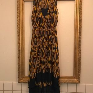 Princess Vera Wang summer casual dress high low M